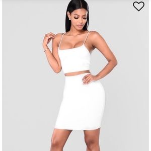 Fashionnova skirt set